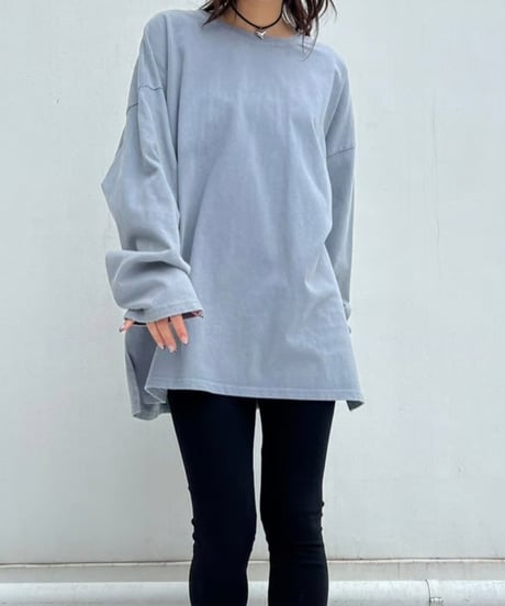 Long Sleeve Tee’Side Slit’#1800