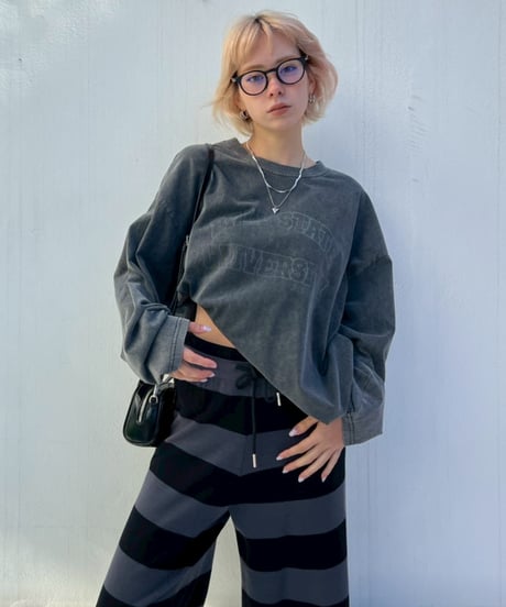 Wide LS Tee'Pigment'#671359