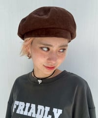 Corduroy Casquette'Brownie'#2507-4/17