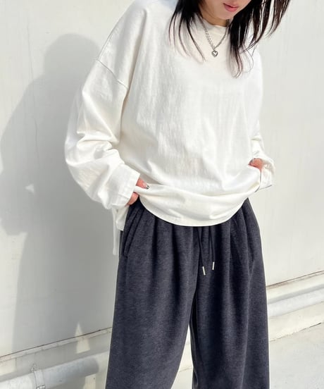 Long Sleeve Tee’Side Slit’#1800