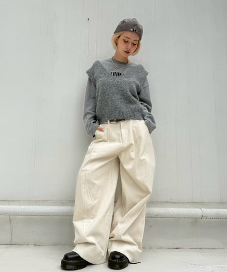 Knit Vest'Fluffy'#81656
