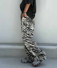 Barrel Leg Pants'Zebra'#0192