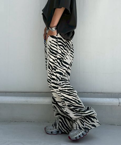 Barrel Leg Pants'Zebra'#0192