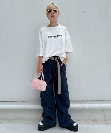 Wide Tee'Embroidery Logo'#812