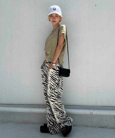 Barrel Leg Pants'Zebra'#0192