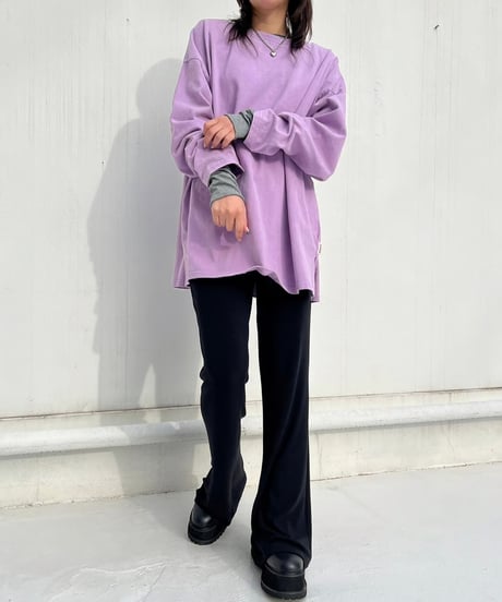Long Sleeve Tee’Side Slit’#1800