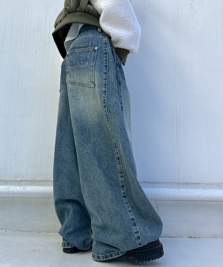 Barrel Denim'2way Silhouette'#6811659