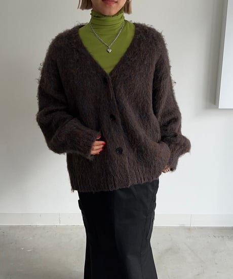 【¥7,300→¥4,900】Shaggy Cardigan'Mix'#3960