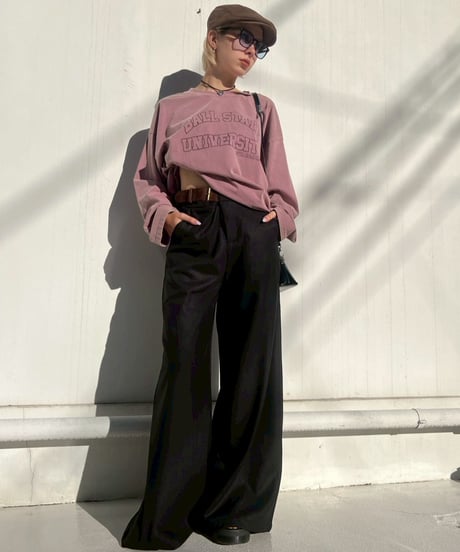 Wide LS Tee'Pigment'#671359