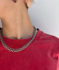 W Chain Necklace#2506-1/3
