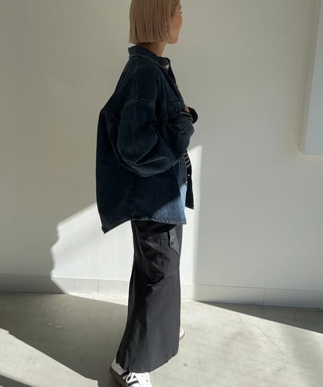 Wide SH-jacket'Denim'#5281