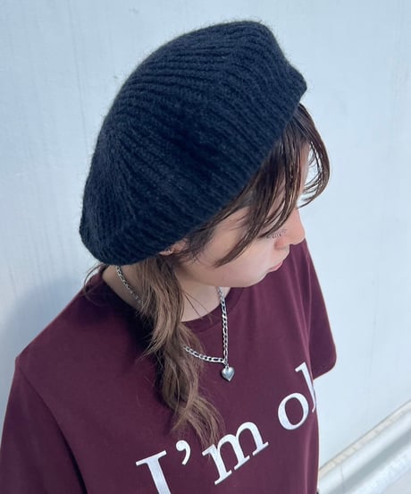 Knit Beret'Cozy'#240807_3 #240807-8