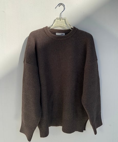 【¥6,800→¥5,900】Wide Knit Pullover'Slit'#6180
