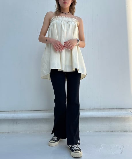 Flare Cami Tops'Classy'#9851