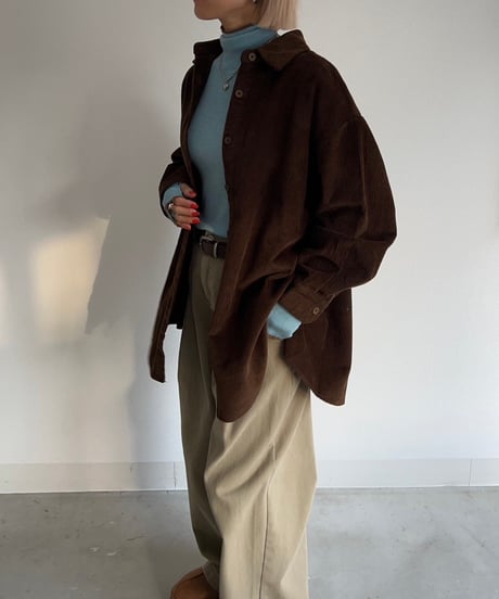 【¥6,800→¥4,800】Wide SH-jacket'Corduroy'#56952