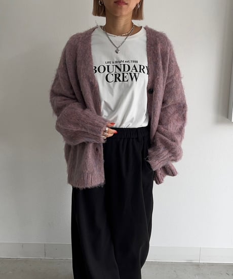 【¥7,300→¥4,900】Shaggy Cardigan'Mix'#3960