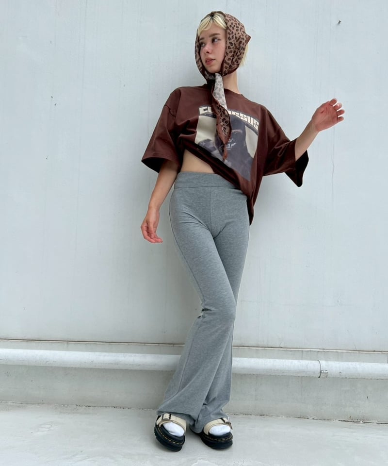 4,600→¥4,200】Flare Pants'Draping'#9915 | tabl