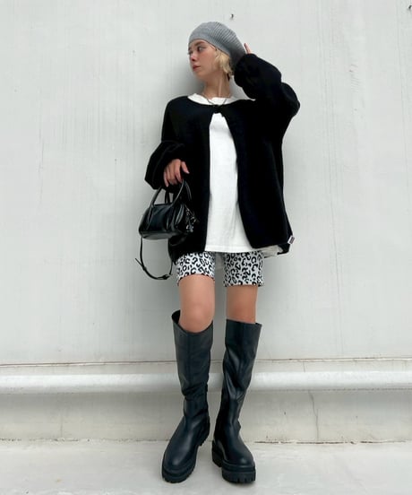 Wide Cardigan'Volume Sleeve'#9298