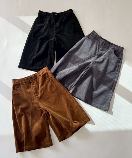 Corduroy Half Pants'Buggy'#2587595