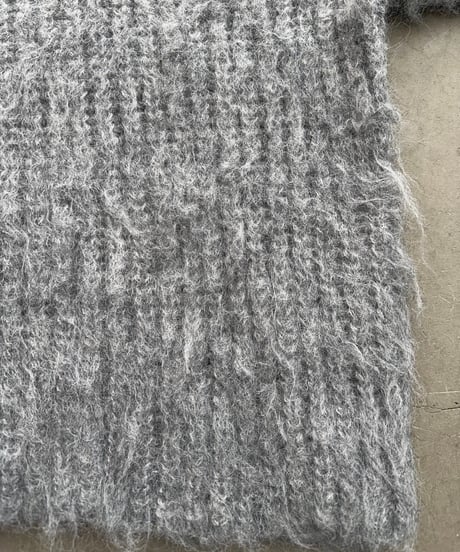 【¥6,800→¥5,900】Shaggy Knit'V-neck'#9356