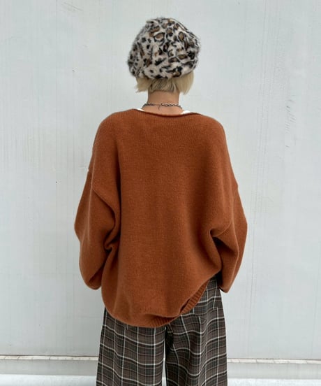 Wide Cardigan'Volume Sleeve'#9298