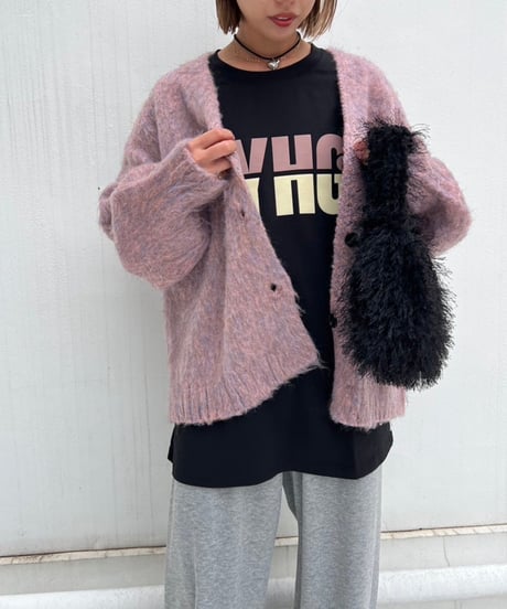【¥7,300→¥4,900】Shaggy Cardigan'Mix'#3960