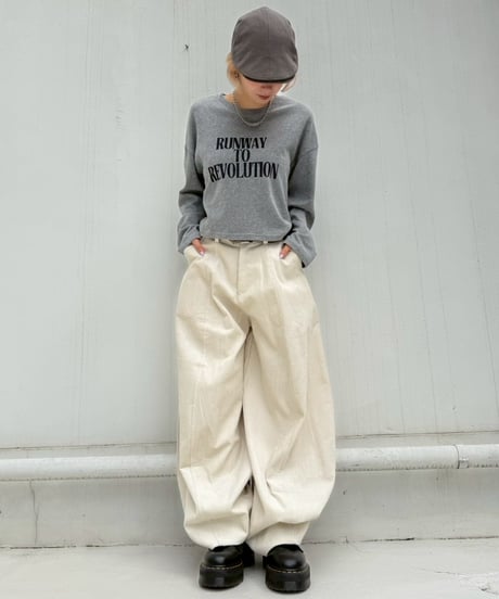Volume Curve-pt Corduroy'Belt Set'#800959