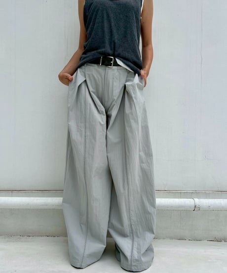 Tuck Wide Pants'Volume'#5741