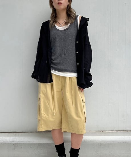 Wide shirt'Sheer'#5015