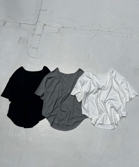 Round Hem Tops'Back Open'#2329