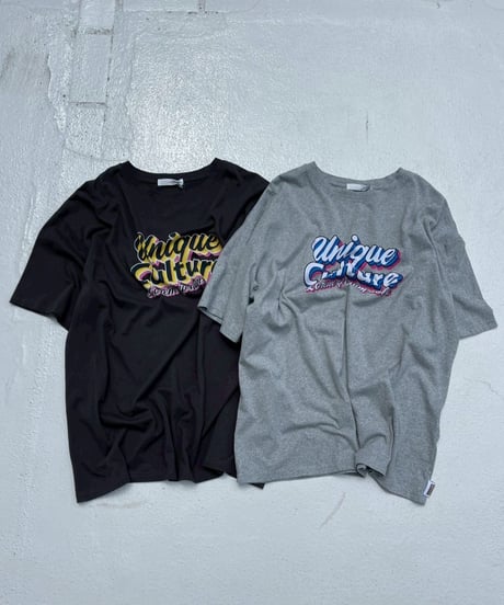 Wide Logo Tee'Shadow Font'#6337