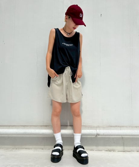 Logo Tank'Round Hem'#2523