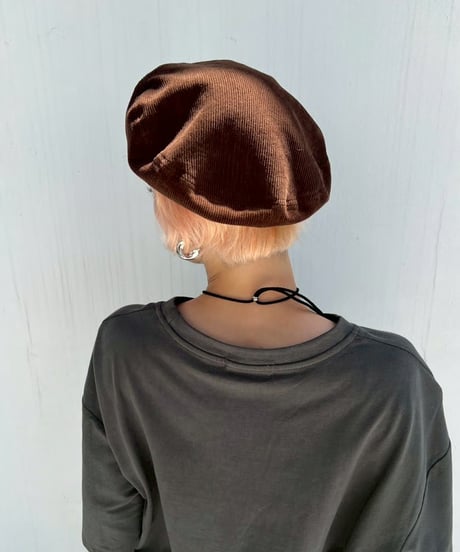 Corduroy Casquette'Brownie'#2507-4/17