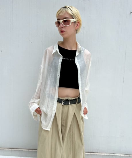 Sheer Shirt'Relax'#21036