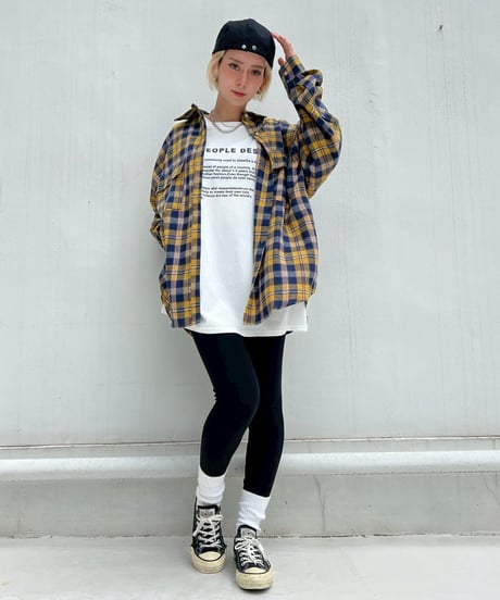 Wide Logo Tee'MPD'#5717