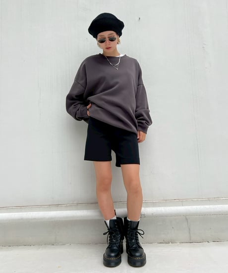 Crew Neck Sweat'Wide Volume'#8909