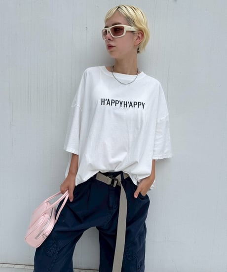 Wide Tee'Embroidery Logo'#812