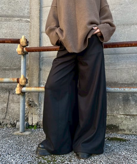 Wide Slacks'With Belt'#6611859