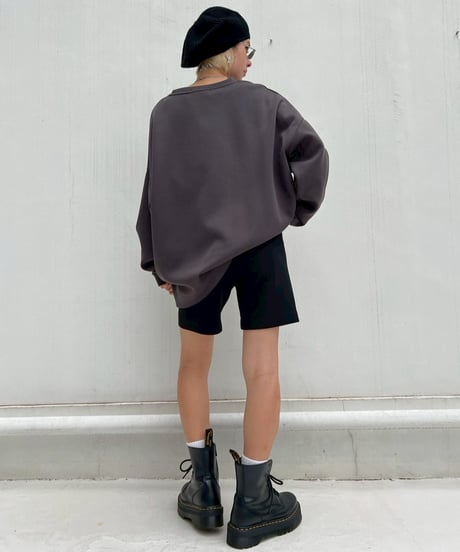 Crew Neck Sweat'Wide Volume'#8909