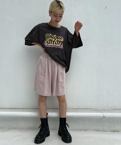 Wide Logo Tee'Shadow Font'#6337