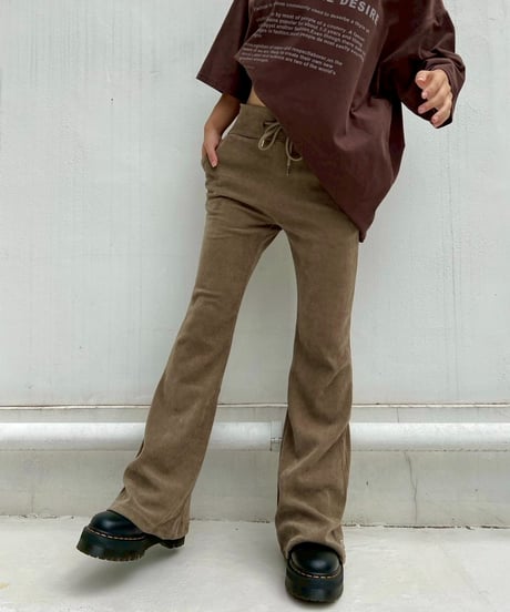 【¥6,300→¥3,800】Flare Pants'Corduroy'#2591