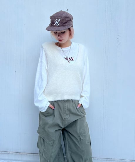 Knit Vest'Fluffy'#81656