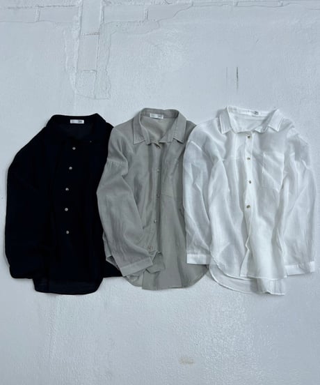 Wide shirt'Sheer'#5015