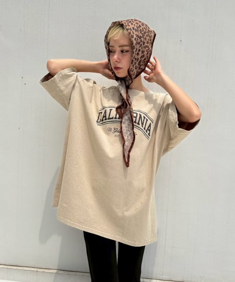 Pigment Wide Tee'CALIFORNIA'#2112