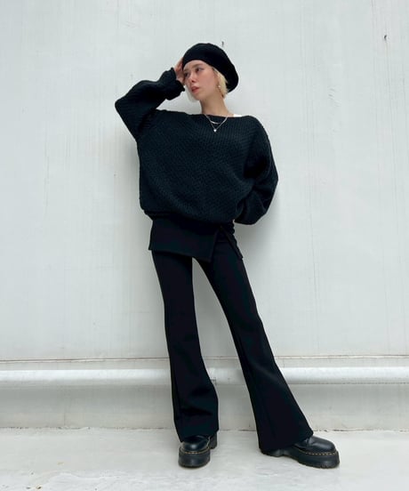 【¥7,400→¥6,300】Boat Neck Pullover'Kagibari'#5827