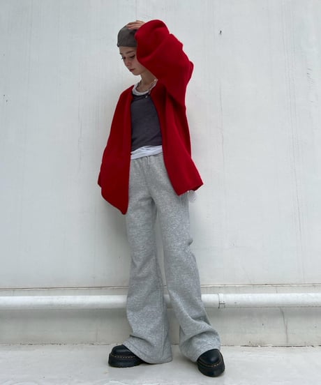Wide Cardigan'Volume Sleeve'#9298