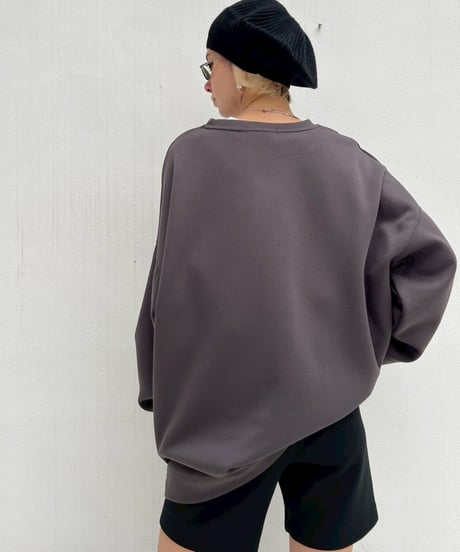 Crew Neck Sweat'Wide Volume'#8909