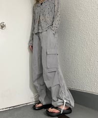 Stripe Jogger Pants'2Way'#9059
