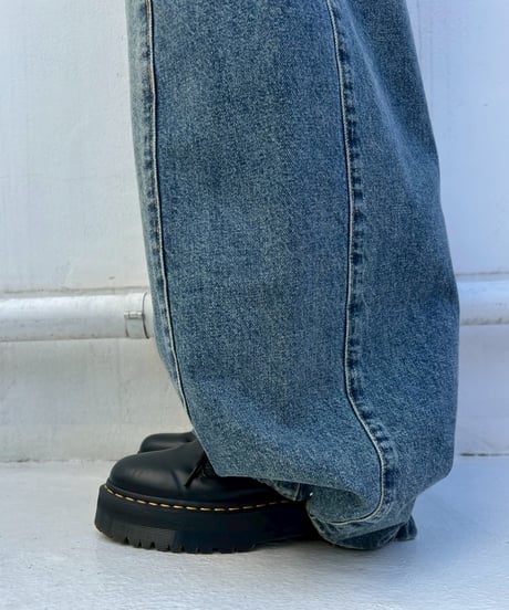 Barrel Denim'2way Silhouette'#6811659