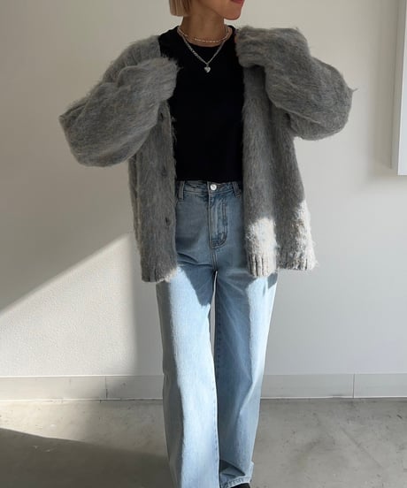 【¥7,300→¥4,900】Shaggy Cardigan'Mix'#3960